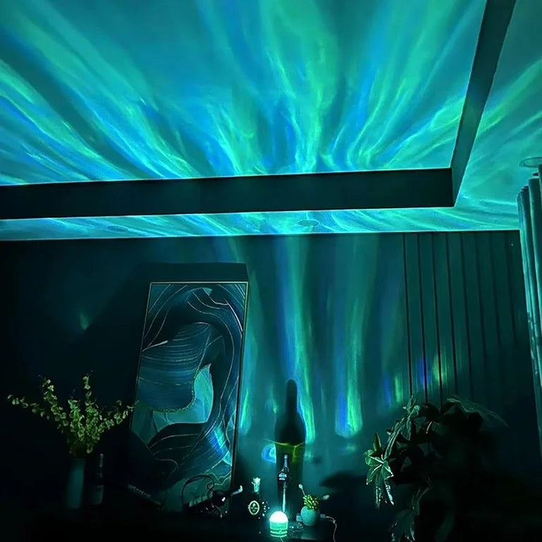 Northern Aurora/Water Ripple Projector Lamp LED Light with Remote Control